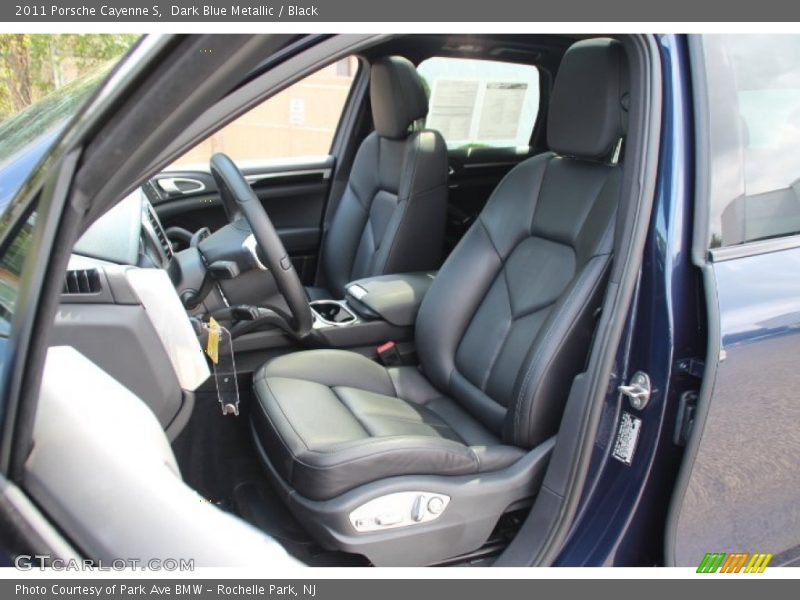 Dark Blue Metallic / Black 2011 Porsche Cayenne S