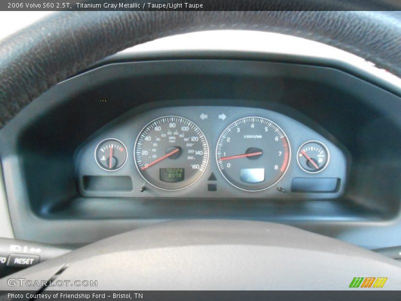 Titanium Gray Metallic / Taupe/Light Taupe 2006 Volvo S60 2.5T
