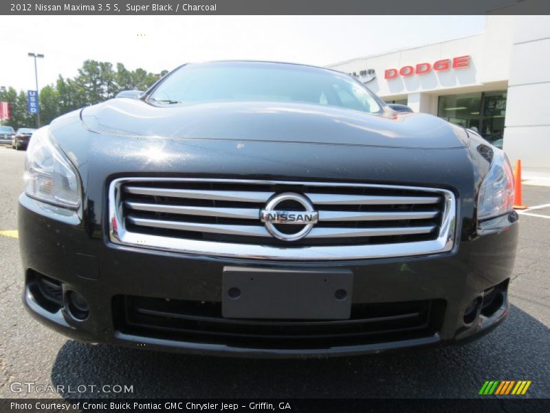 Super Black / Charcoal 2012 Nissan Maxima 3.5 S