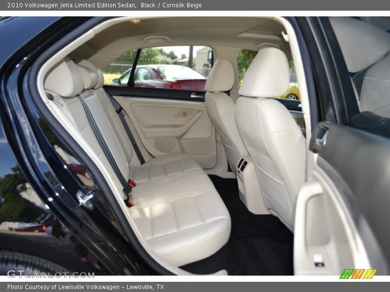 Black / Cornsilk Beige 2010 Volkswagen Jetta Limited Edition Sedan