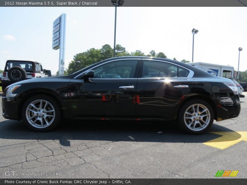 Super Black / Charcoal 2012 Nissan Maxima 3.5 S