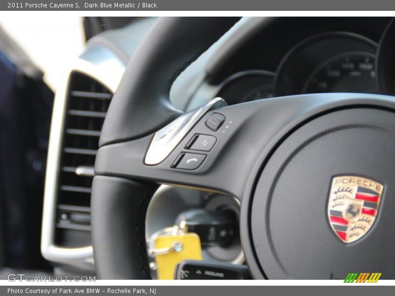 Dark Blue Metallic / Black 2011 Porsche Cayenne S