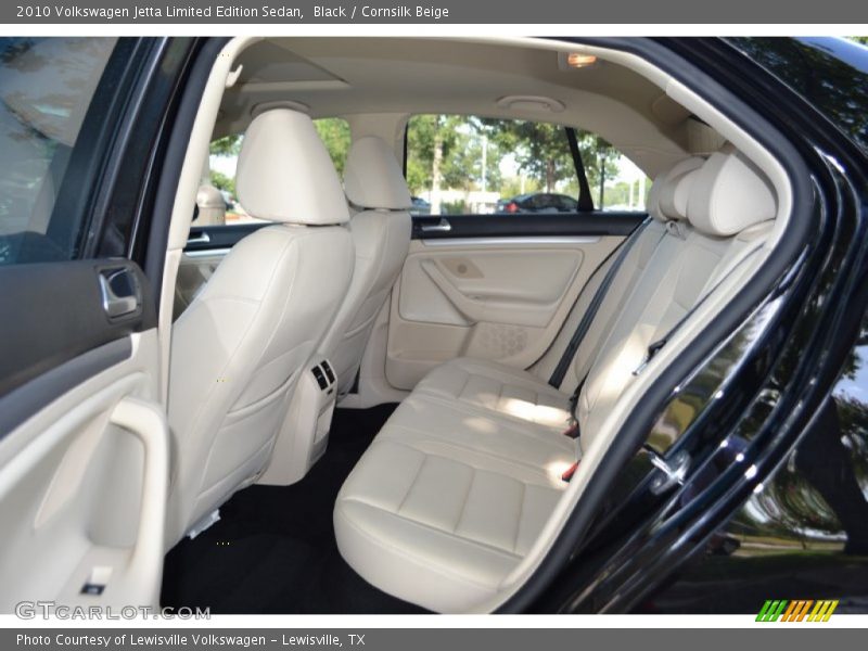 Black / Cornsilk Beige 2010 Volkswagen Jetta Limited Edition Sedan