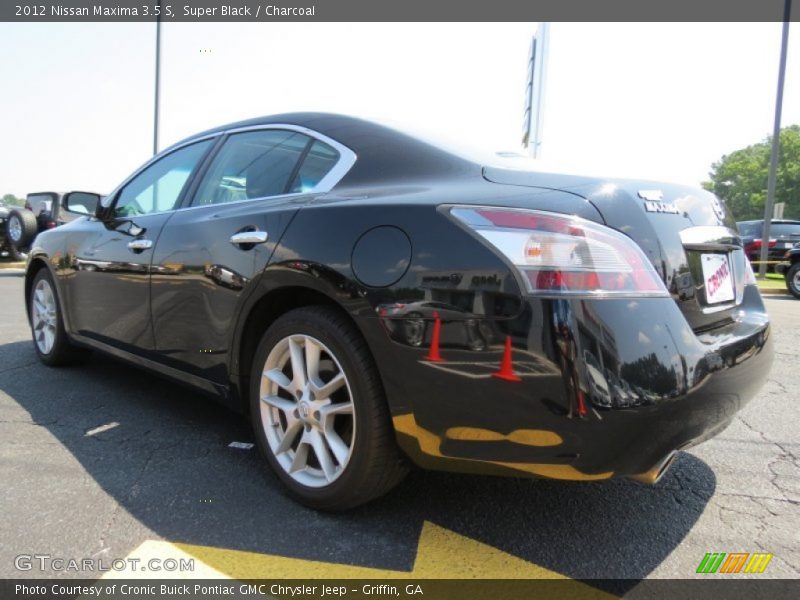 Super Black / Charcoal 2012 Nissan Maxima 3.5 S