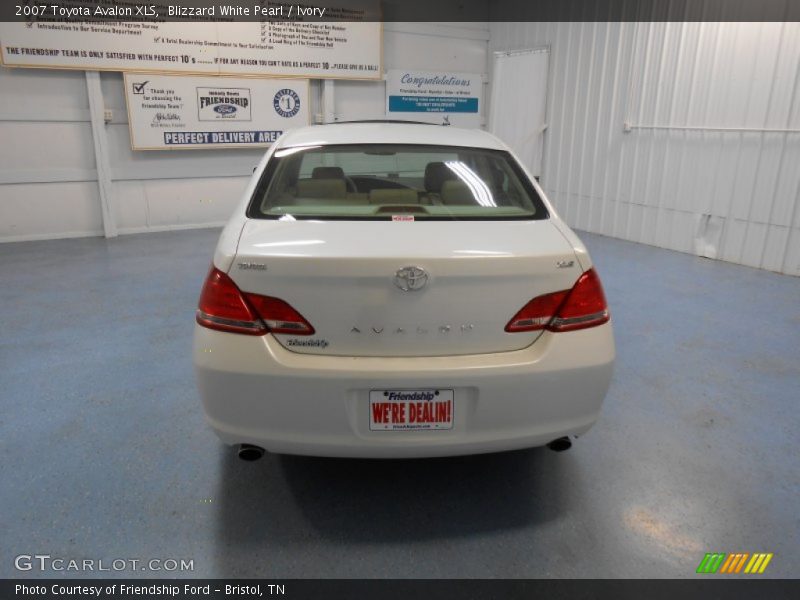 Blizzard White Pearl / Ivory 2007 Toyota Avalon XLS