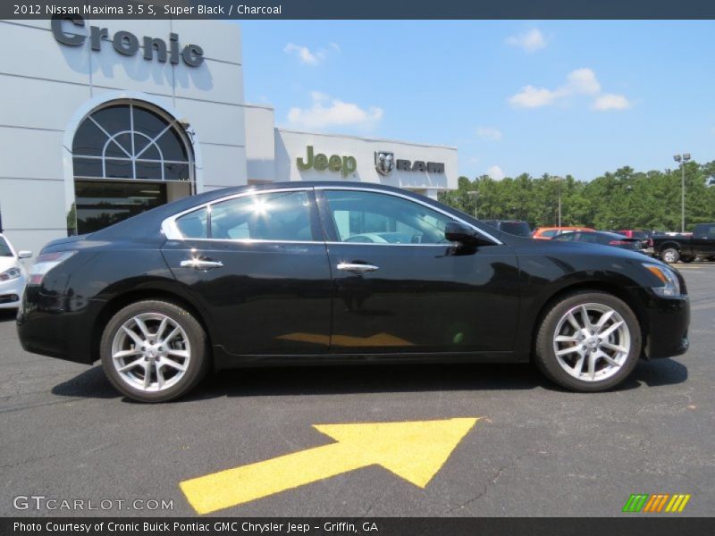 Super Black / Charcoal 2012 Nissan Maxima 3.5 S