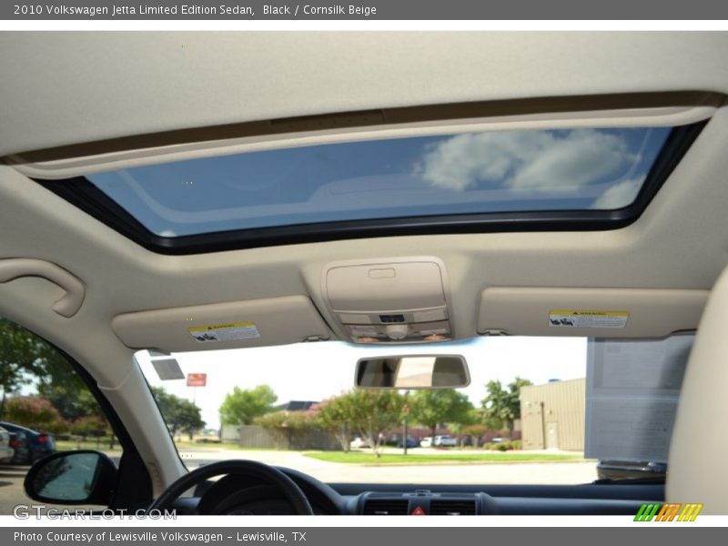 Black / Cornsilk Beige 2010 Volkswagen Jetta Limited Edition Sedan