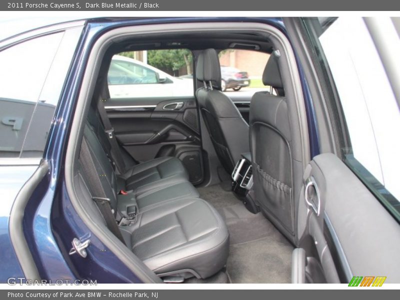 Dark Blue Metallic / Black 2011 Porsche Cayenne S