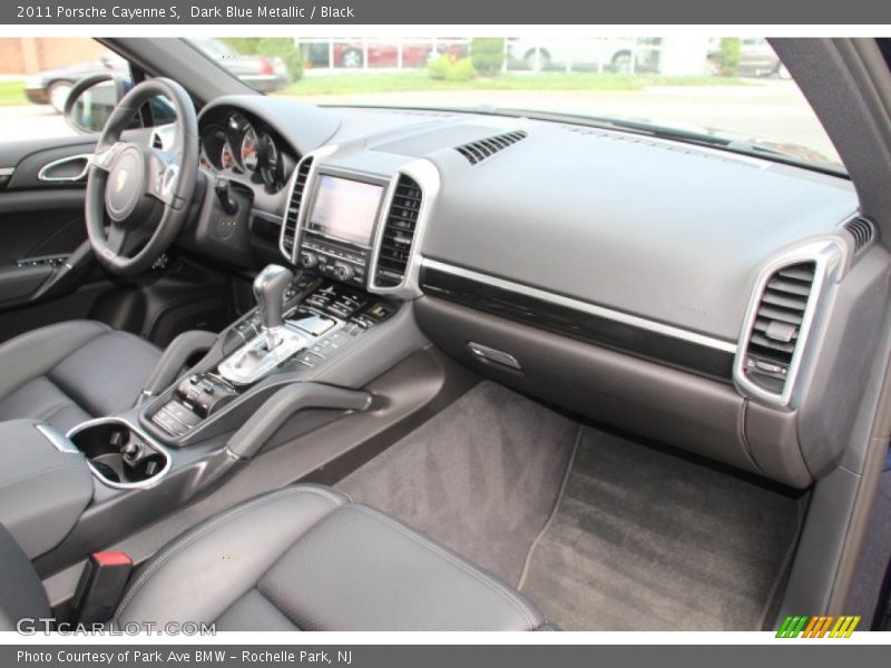 Dark Blue Metallic / Black 2011 Porsche Cayenne S