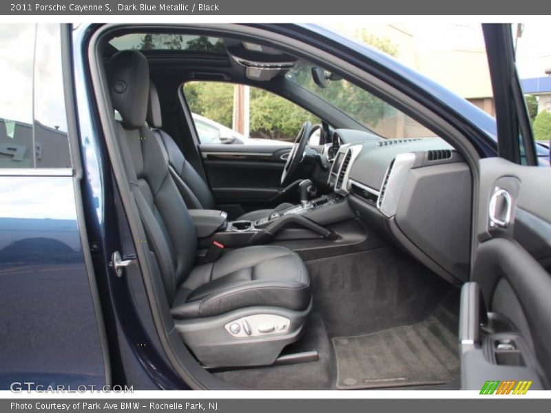 Dark Blue Metallic / Black 2011 Porsche Cayenne S