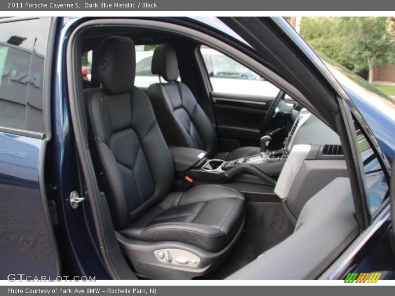 Dark Blue Metallic / Black 2011 Porsche Cayenne S