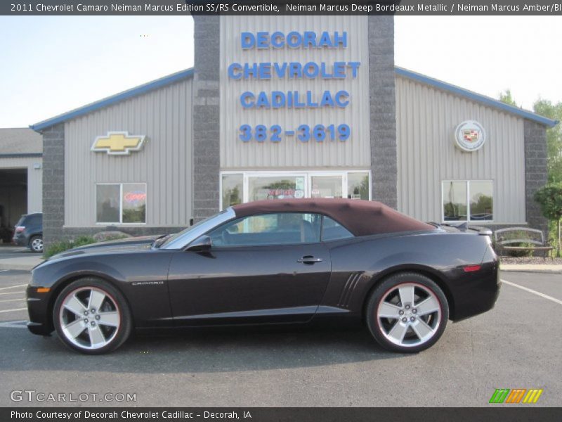 Neiman Marcus Deep Bordeaux Metallic / Neiman Marcus Amber/Black 2011 Chevrolet Camaro Neiman Marcus Edition SS/RS Convertible