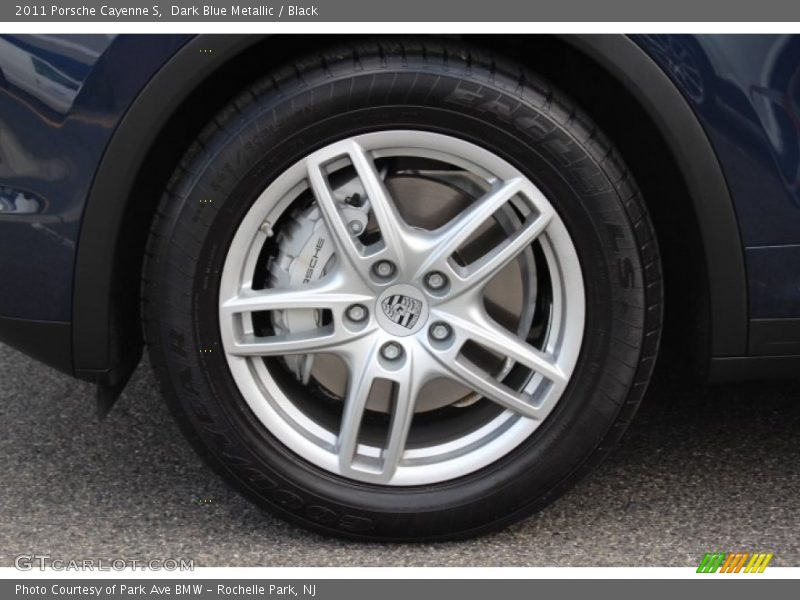 Dark Blue Metallic / Black 2011 Porsche Cayenne S