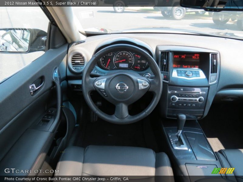 Super Black / Charcoal 2012 Nissan Maxima 3.5 S