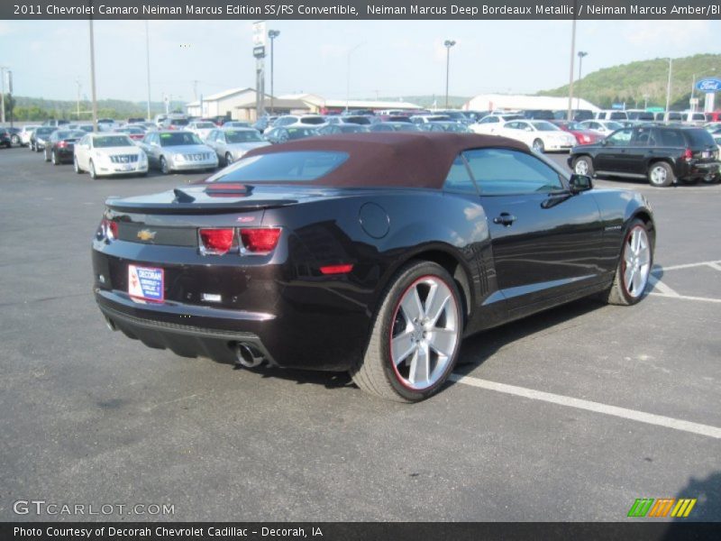 Neiman Marcus Deep Bordeaux Metallic / Neiman Marcus Amber/Black 2011 Chevrolet Camaro Neiman Marcus Edition SS/RS Convertible