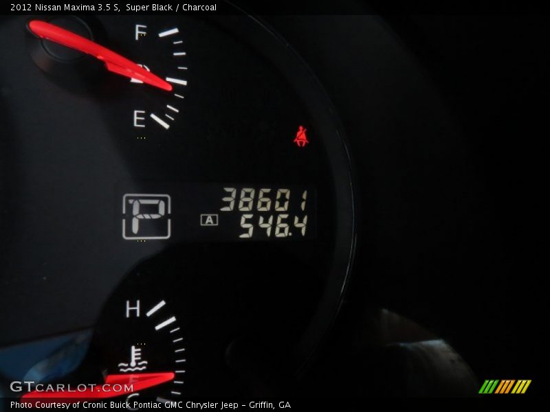 Super Black / Charcoal 2012 Nissan Maxima 3.5 S