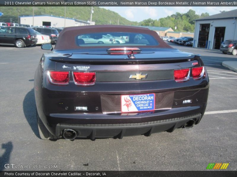 Neiman Marcus Deep Bordeaux Metallic / Neiman Marcus Amber/Black 2011 Chevrolet Camaro Neiman Marcus Edition SS/RS Convertible