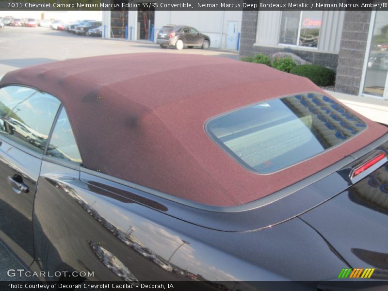 Neiman Marcus Deep Bordeaux Metallic / Neiman Marcus Amber/Black 2011 Chevrolet Camaro Neiman Marcus Edition SS/RS Convertible