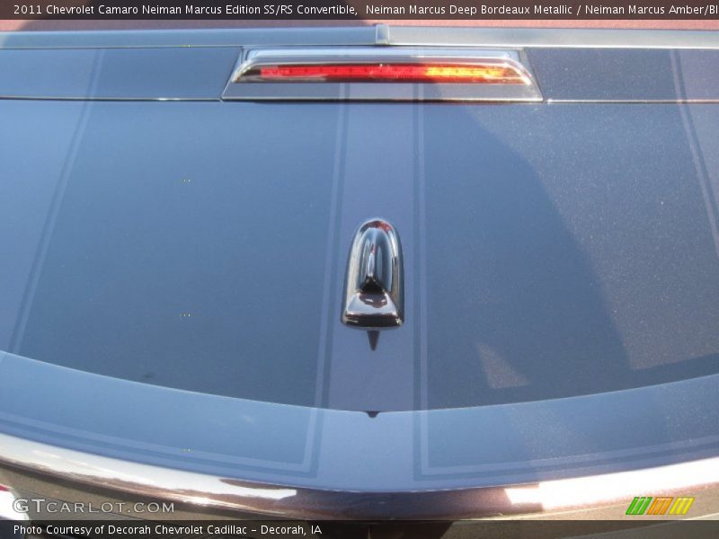 Neiman Marcus Deep Bordeaux Metallic / Neiman Marcus Amber/Black 2011 Chevrolet Camaro Neiman Marcus Edition SS/RS Convertible