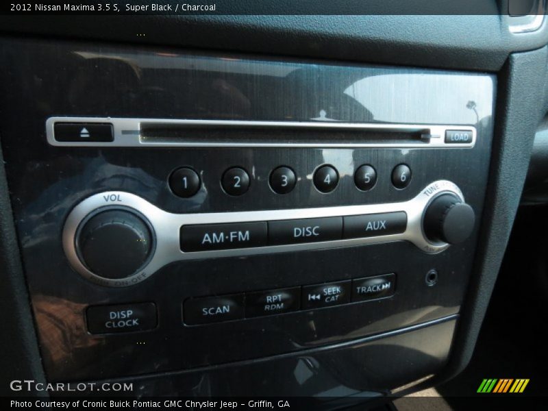 Super Black / Charcoal 2012 Nissan Maxima 3.5 S