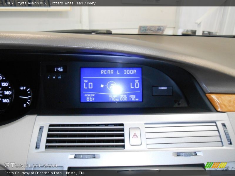 Blizzard White Pearl / Ivory 2007 Toyota Avalon XLS