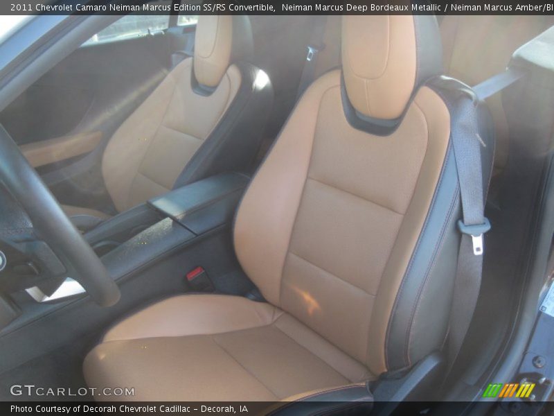 Front Seat of 2011 Camaro Neiman Marcus Edition SS/RS Convertible