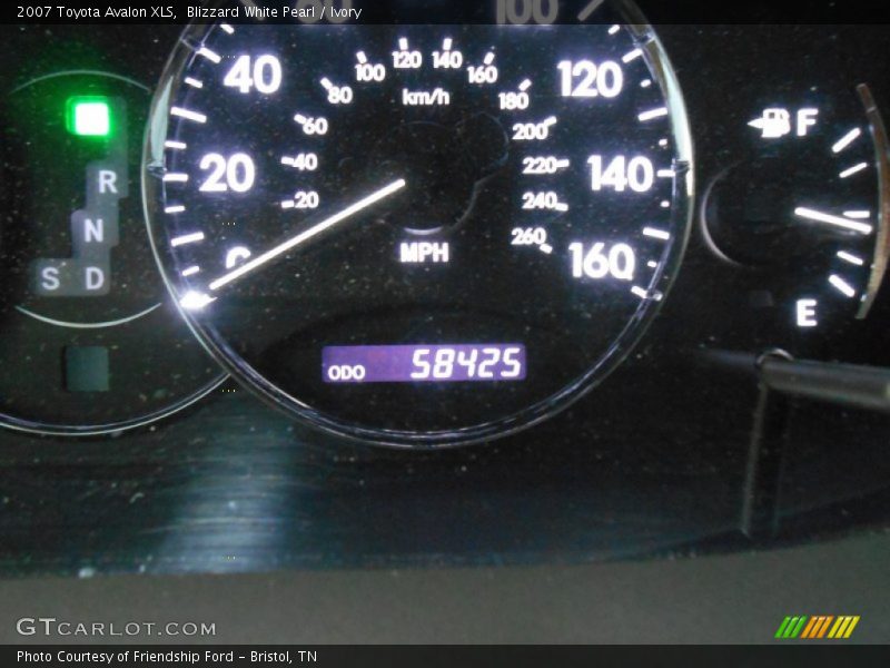 Blizzard White Pearl / Ivory 2007 Toyota Avalon XLS
