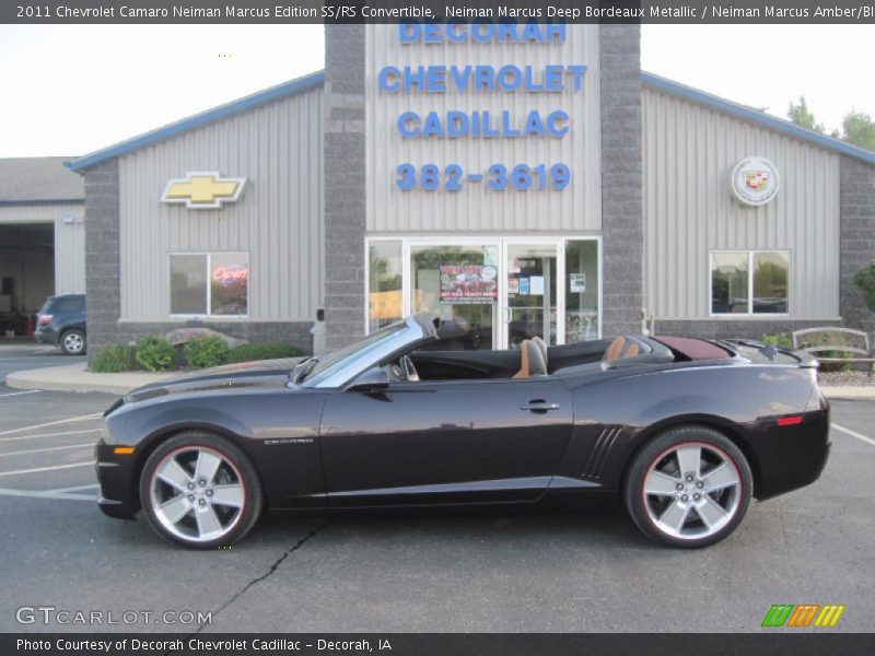 Neiman Marcus Deep Bordeaux Metallic / Neiman Marcus Amber/Black 2011 Chevrolet Camaro Neiman Marcus Edition SS/RS Convertible
