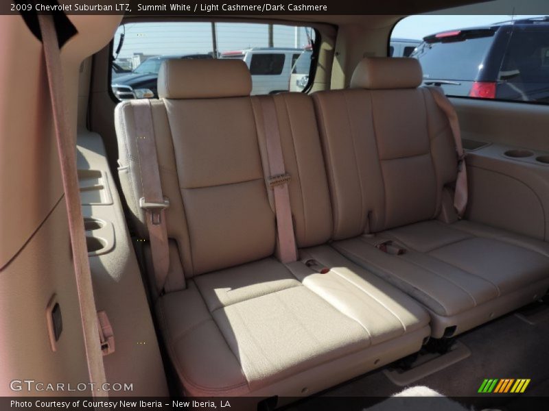 Summit White / Light Cashmere/Dark Cashmere 2009 Chevrolet Suburban LTZ