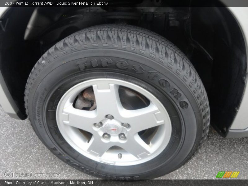 Liquid Silver Metallic / Ebony 2007 Pontiac Torrent AWD