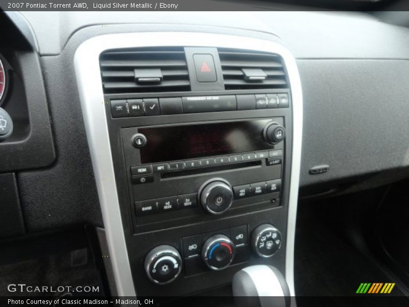 Liquid Silver Metallic / Ebony 2007 Pontiac Torrent AWD