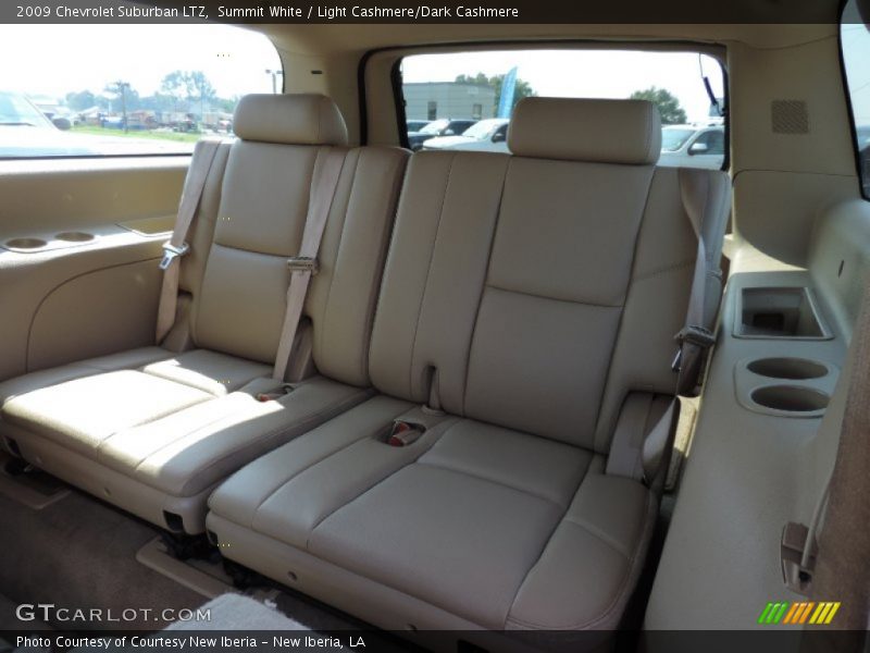 Summit White / Light Cashmere/Dark Cashmere 2009 Chevrolet Suburban LTZ