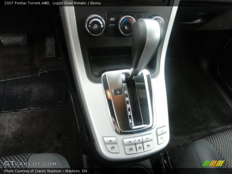 Liquid Silver Metallic / Ebony 2007 Pontiac Torrent AWD