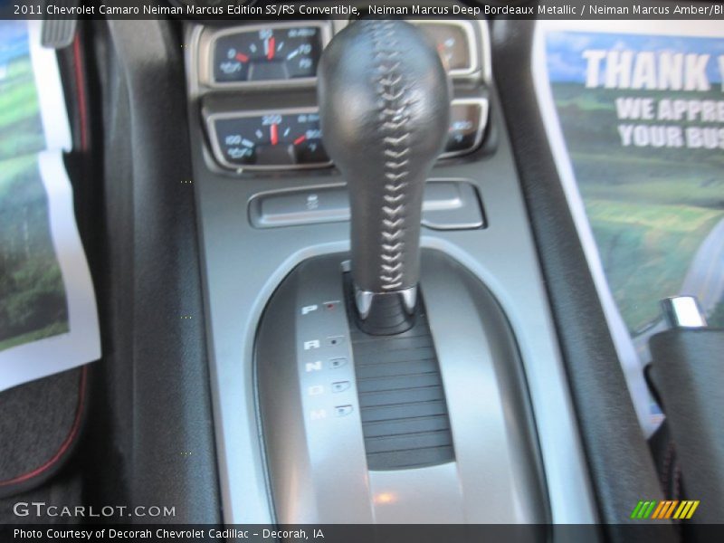  2011 Camaro Neiman Marcus Edition SS/RS Convertible 6 Speed TAPshift Automatic Shifter