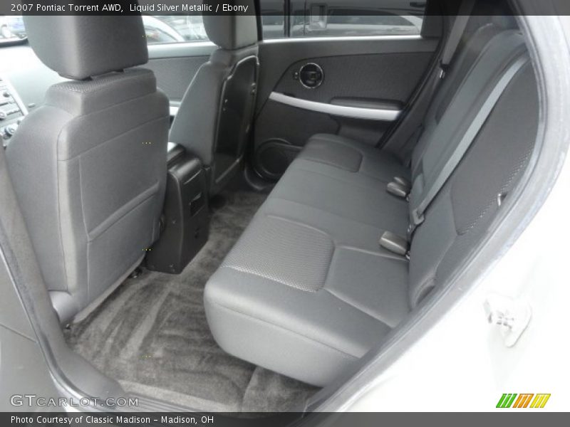 Liquid Silver Metallic / Ebony 2007 Pontiac Torrent AWD