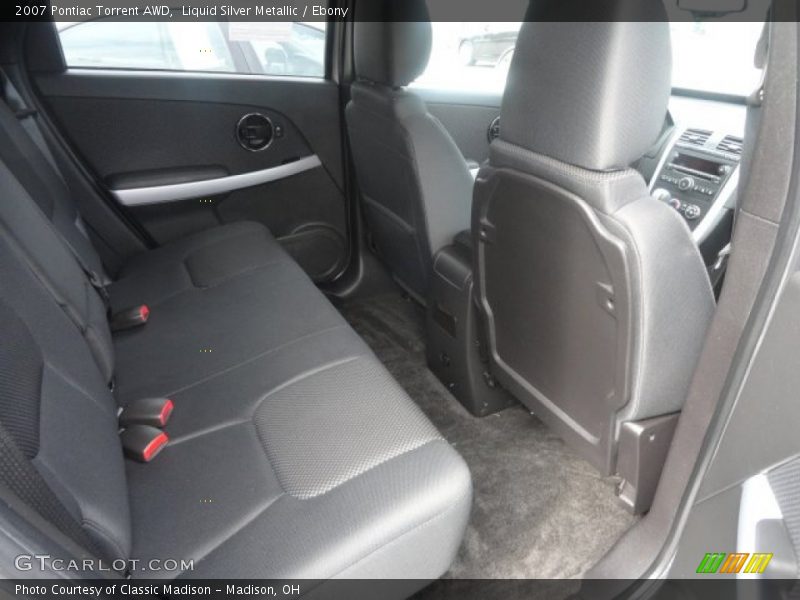 Liquid Silver Metallic / Ebony 2007 Pontiac Torrent AWD