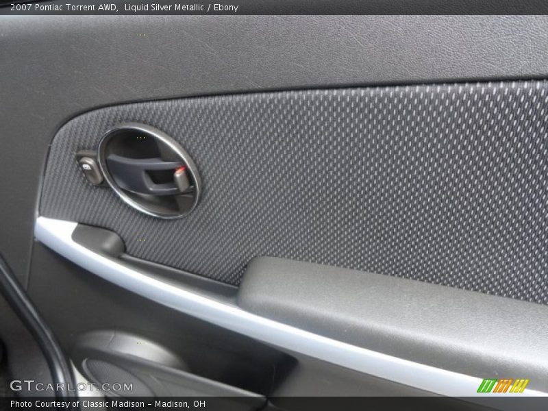 Liquid Silver Metallic / Ebony 2007 Pontiac Torrent AWD
