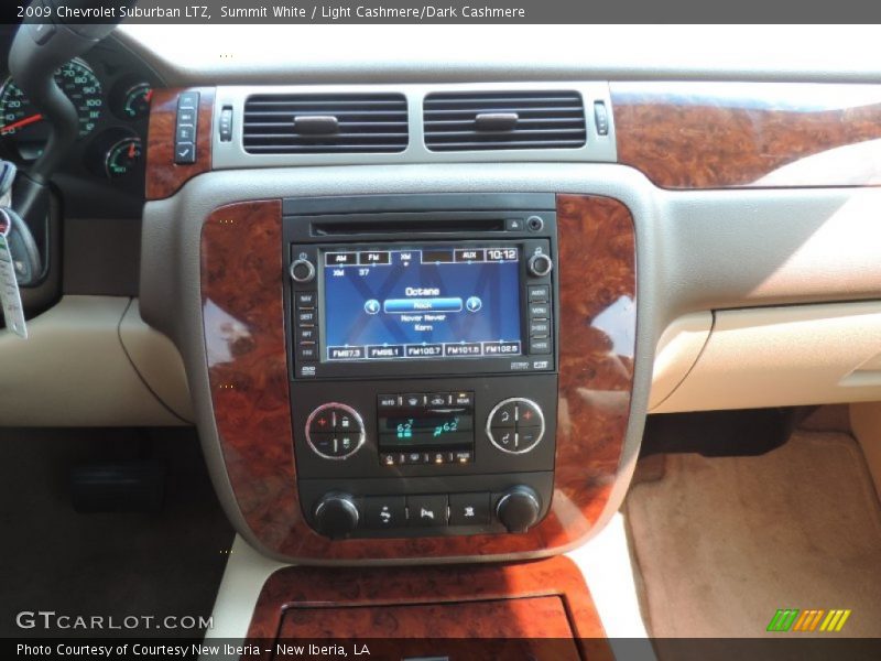 Summit White / Light Cashmere/Dark Cashmere 2009 Chevrolet Suburban LTZ