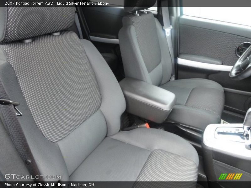 Liquid Silver Metallic / Ebony 2007 Pontiac Torrent AWD