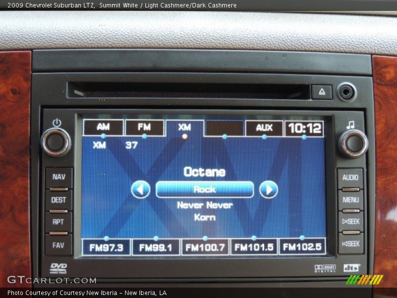 Summit White / Light Cashmere/Dark Cashmere 2009 Chevrolet Suburban LTZ