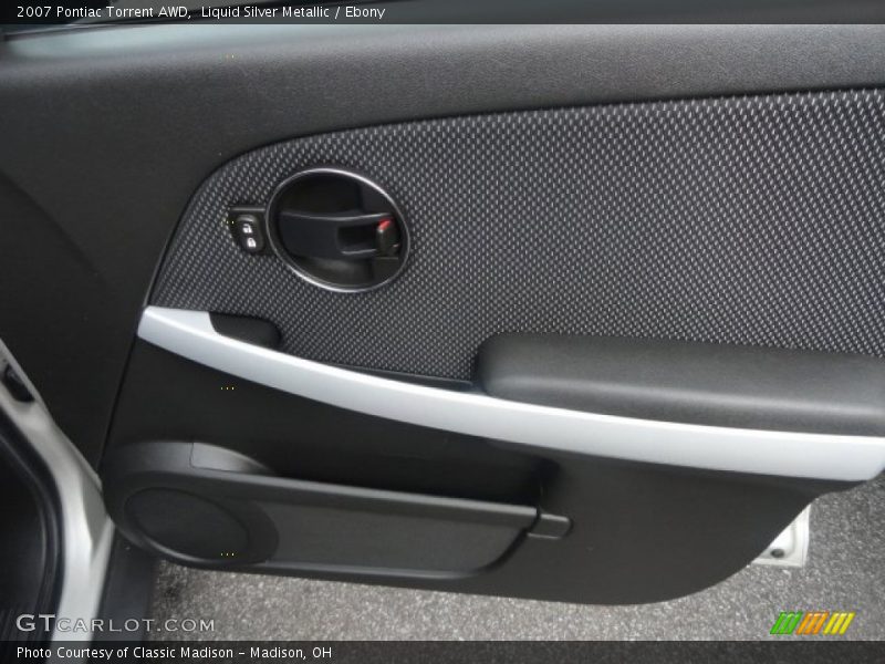 Liquid Silver Metallic / Ebony 2007 Pontiac Torrent AWD