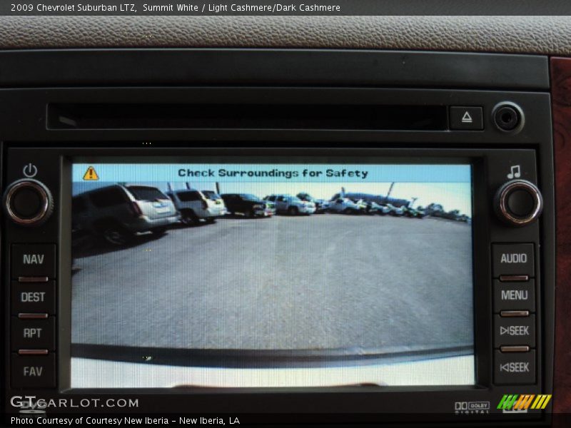 Summit White / Light Cashmere/Dark Cashmere 2009 Chevrolet Suburban LTZ