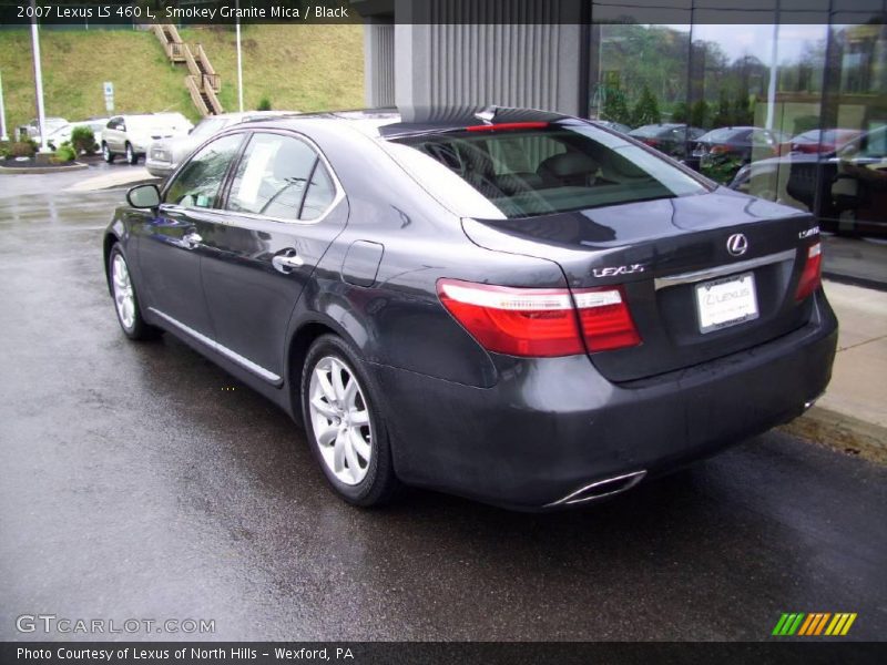 Smokey Granite Mica / Black 2007 Lexus LS 460 L