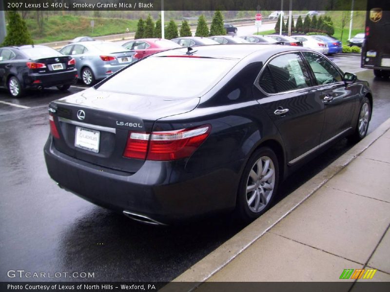 Smokey Granite Mica / Black 2007 Lexus LS 460 L