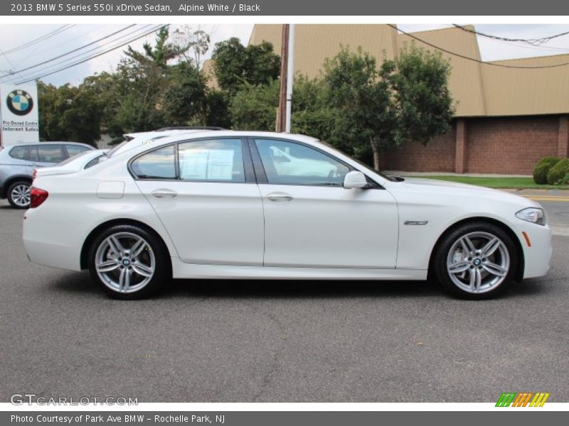 2013 5 Series 550i xDrive Sedan Alpine White