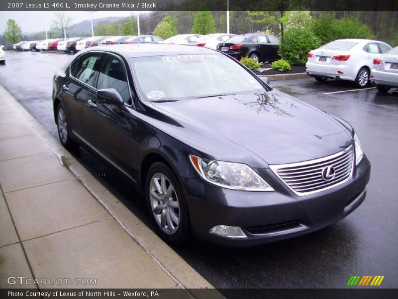 Smokey Granite Mica / Black 2007 Lexus LS 460 L