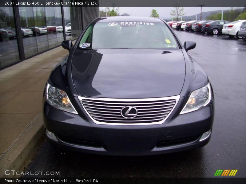 Smokey Granite Mica / Black 2007 Lexus LS 460 L