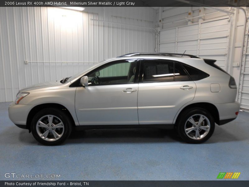 Millenium Silver Metallic / Light Gray 2006 Lexus RX 400h AWD Hybrid