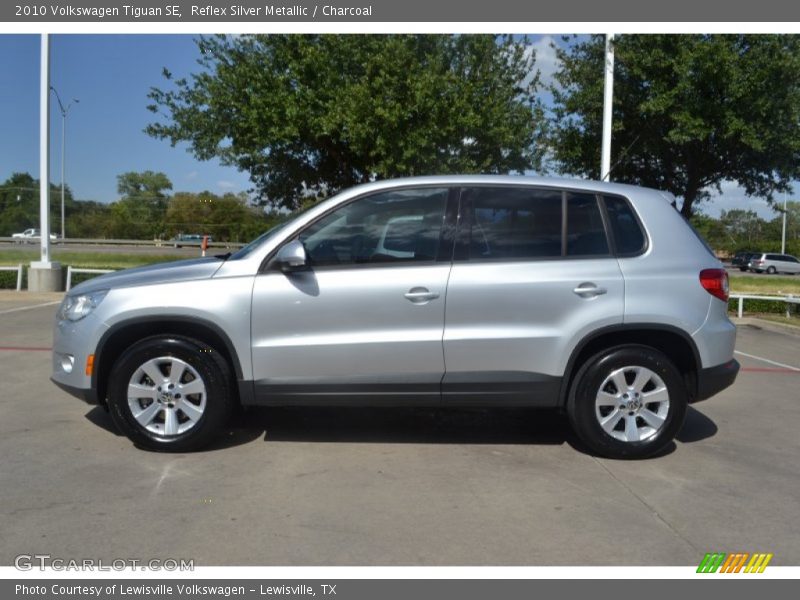 Reflex Silver Metallic / Charcoal 2010 Volkswagen Tiguan SE