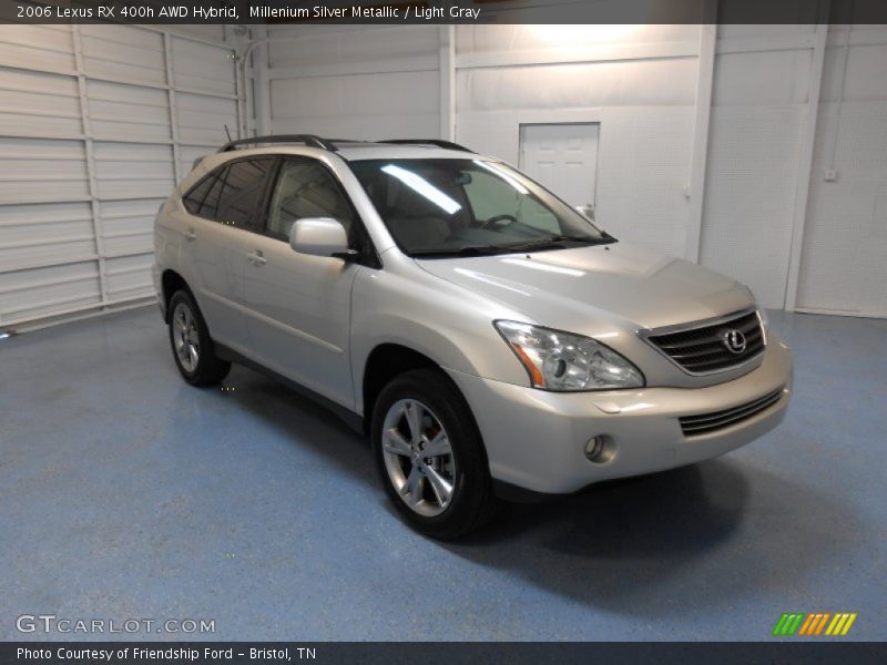 Millenium Silver Metallic / Light Gray 2006 Lexus RX 400h AWD Hybrid